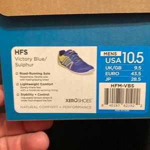 Xero Shoes HFS Running shoe size 10.5